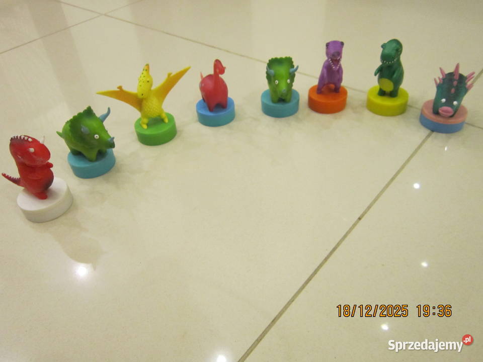 Dinozaury pieczątki dziecka Figurki mazowieckie Warszawa sprzedam