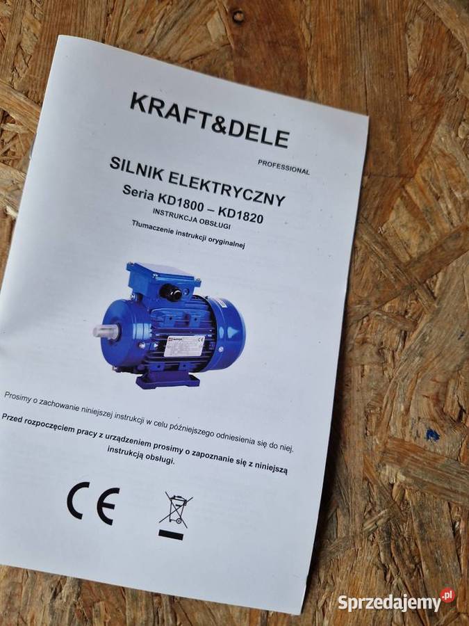 KRAFT DELE SILNIK ELEKTRYCZNY TRÓJFAZOWY 3000W