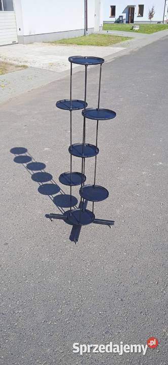 Metalowy kwietnik na kwiaty Chojnice sprzedam