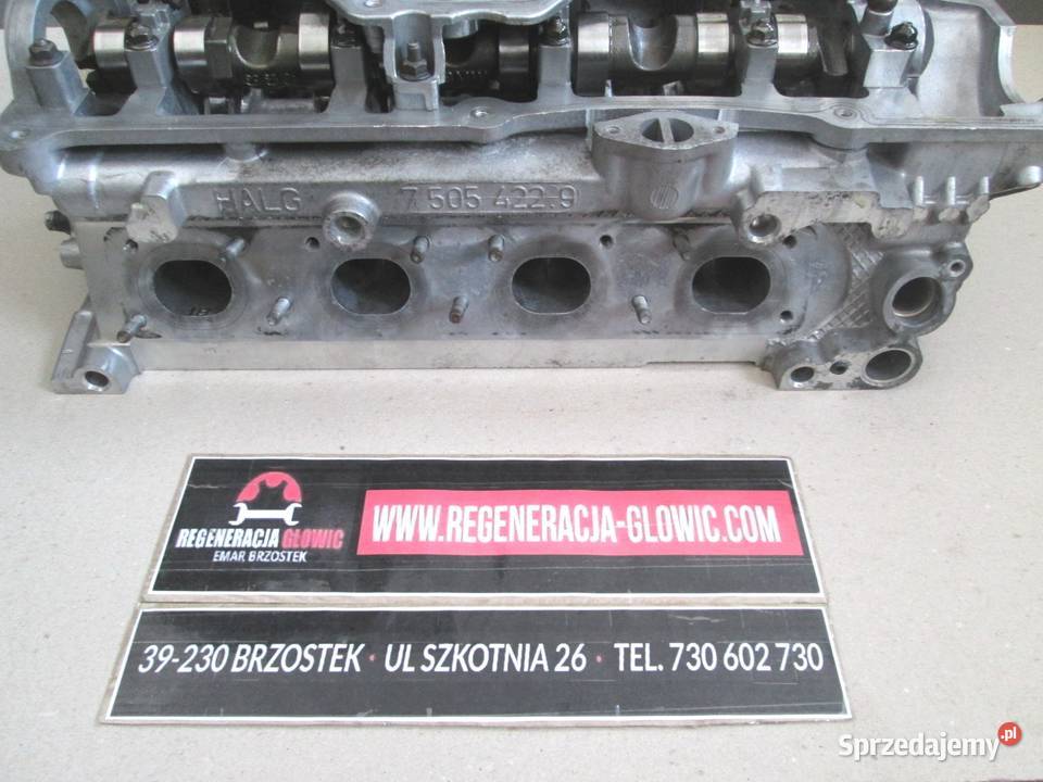 GŁOWICA BMW 18 20 16V 7505422 E90 E83 E87 E46 osobowe Brzostek sprzedam