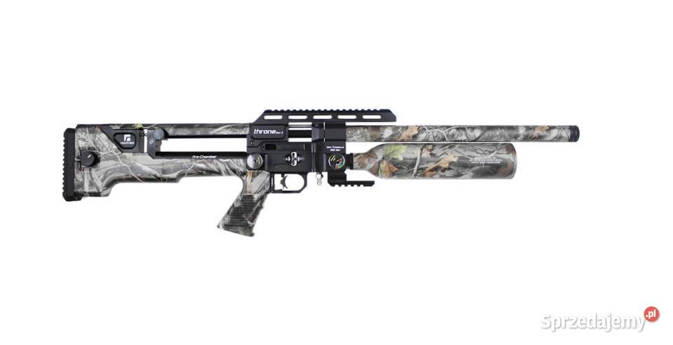 Wiatrówka PCP Reximex Throne Gen 2 G1 Camo 55 mm Trzcianka
