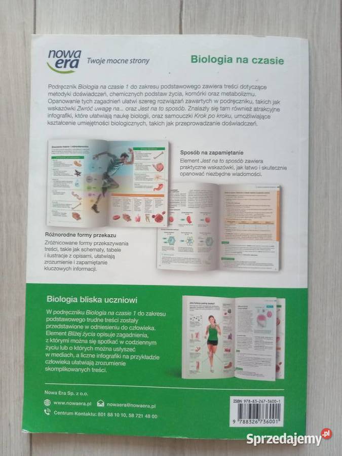 Biologia na czasie 1 pomorskie sprzedam
