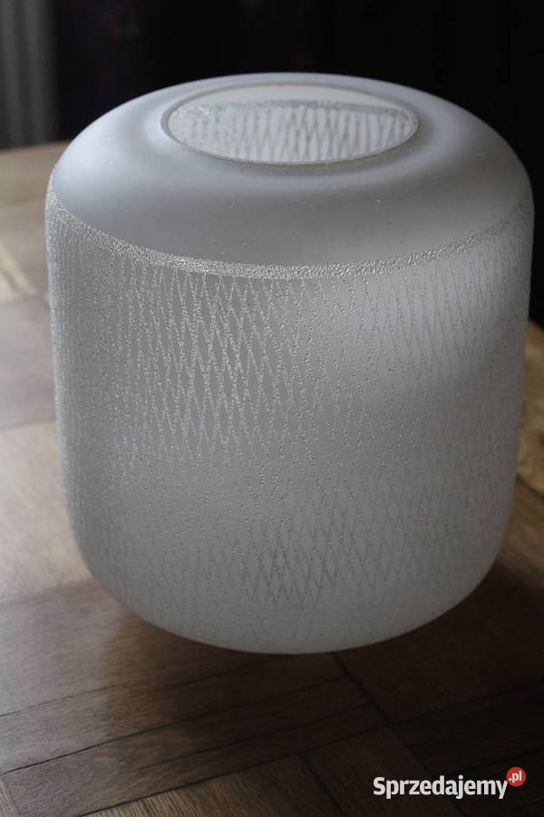 klosz szklany prl wielkopolskie Kalisz