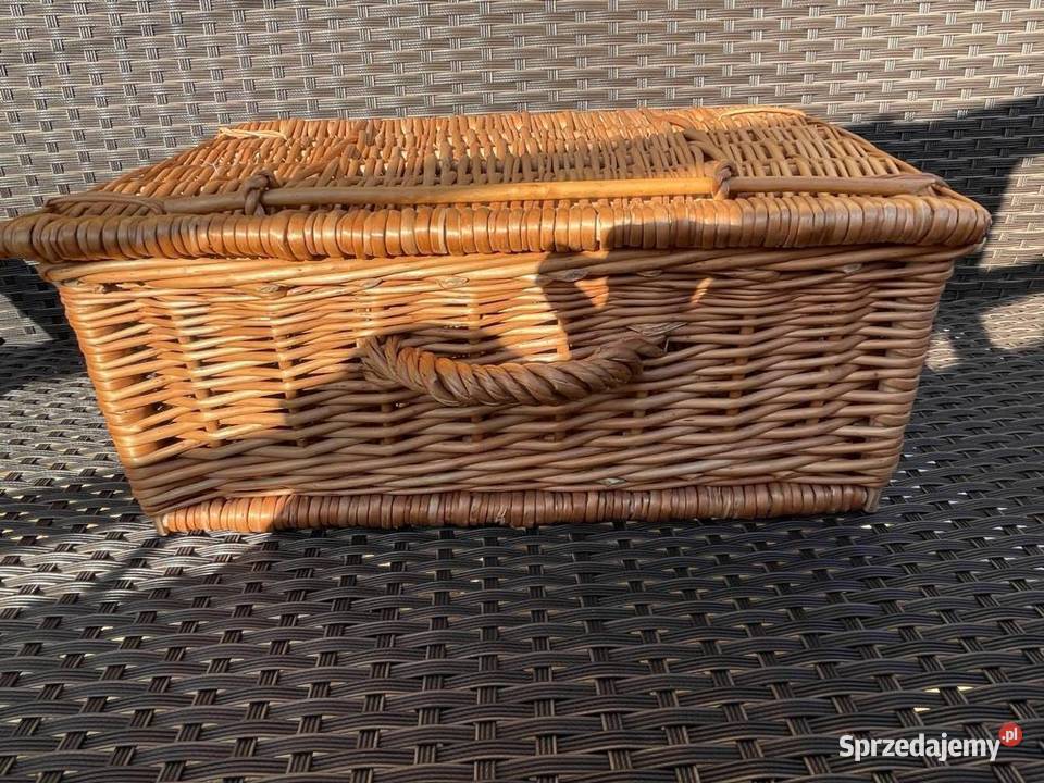 Kosz piknikowy wiklinowy małopolskie Kraków