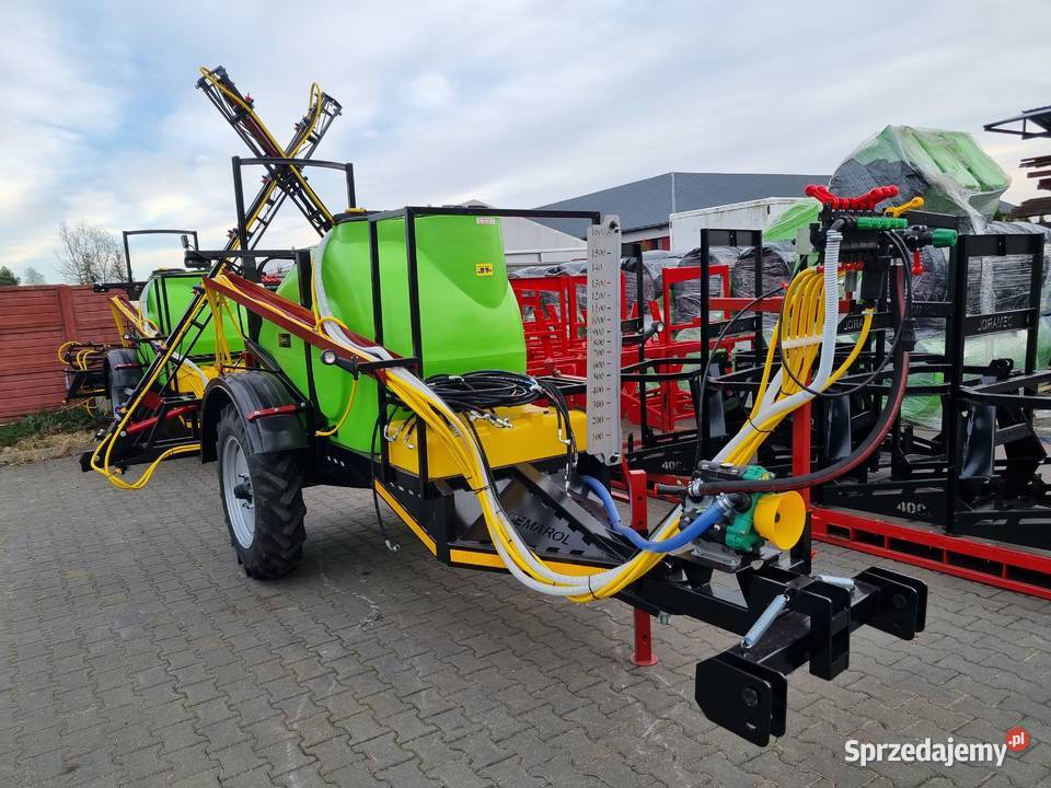 Opryskiwacz na kołach 1200l ciągniony DEMAROL