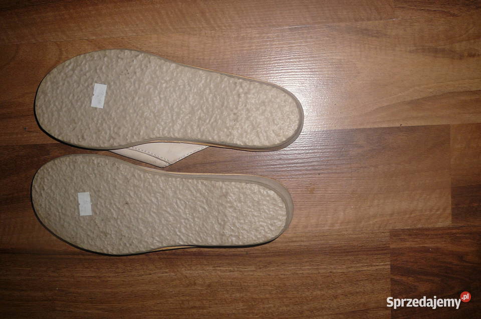 Pantofle skórzane 3 pary 37 Wrocław
