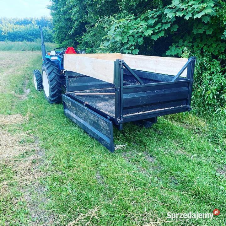 Przyczepa kiprowana 1 tonowa do mini ciagnika Olkusz