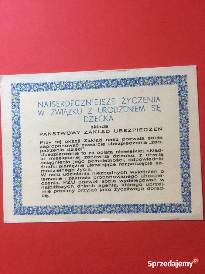 500 Karta Pocztowa PZU Szczecin