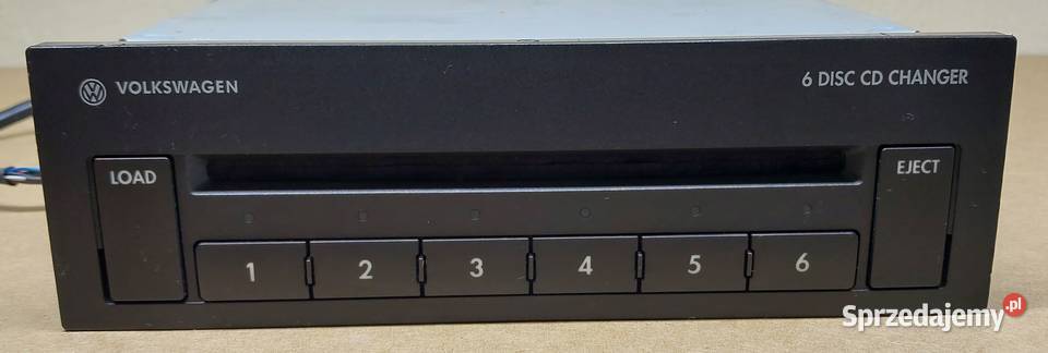 ZMIENIARKA 6 PŁYT CD VW GOLF IV PASSAT B5 SHARAN dolnośląskie Mielęcin sprzedam