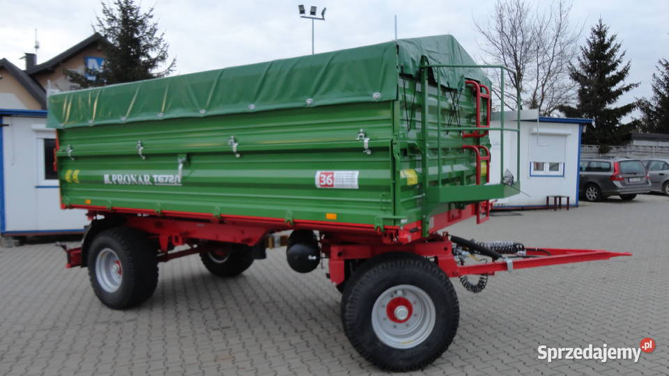 Przyczepa Pronar T6721 10Ton wywrotka trzy Pronar Przyczepy rolnicze łódzkie Kozenin
