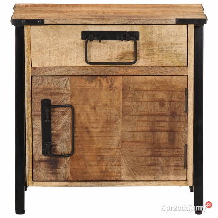 Szafka nocna 40x30x42 lite drewno mango WM358917 mazowieckie Warszawa