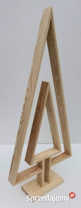 Choinka drewniana baza do ozdabiania wysokość 68 Szczecin