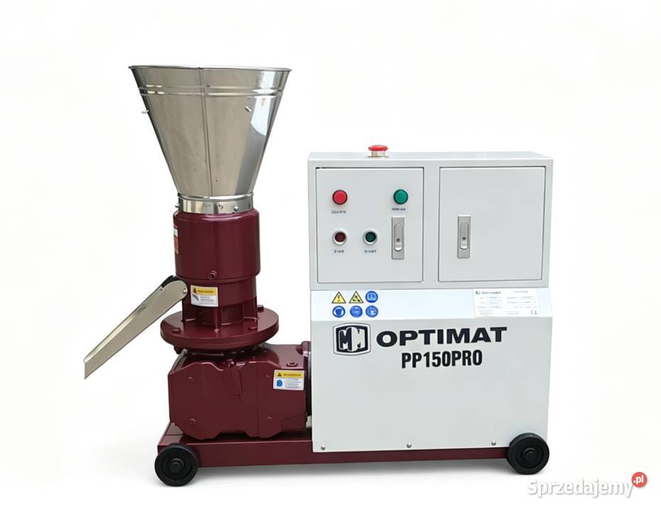 PELECIARKA GRANULATOR PASZY OPTIMAT PP150PRO 150 Mikołów