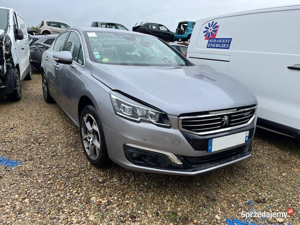 PEUGEOT 508 20 BlueHDi 180 Allure DN046 Rok produkcji 2015 Rzeszów