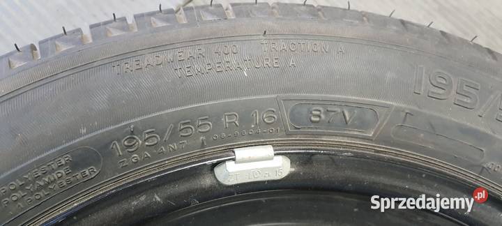 Koło Dojazdowe Zapasowe Do Peugeot Citroen 195 Nowa Sól