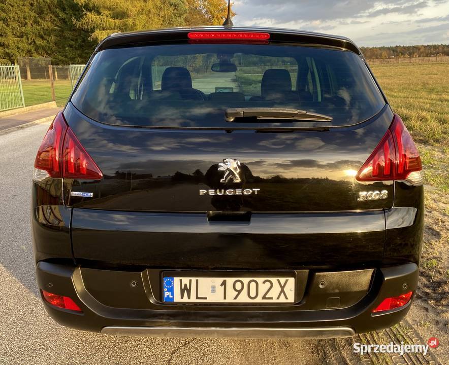 Peugeot 3008 16 eHDI Piękne Czyste Auto uczciwy wspomaganie kierownicy Wieliszew