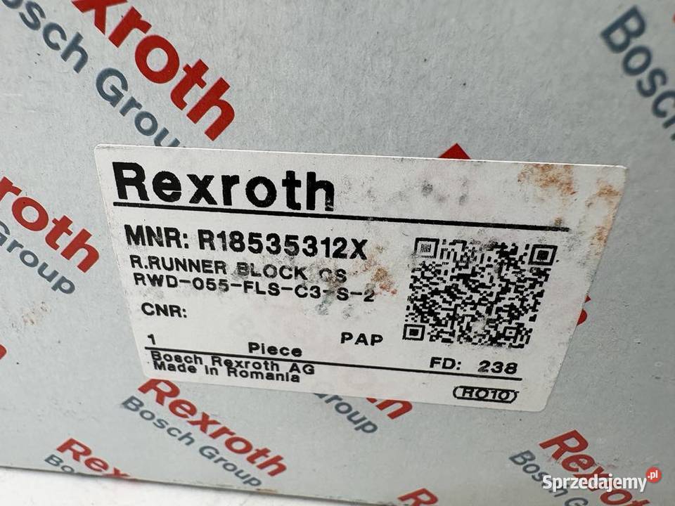 Rexroth R18535312X Prowadnica liniowa Warszawa