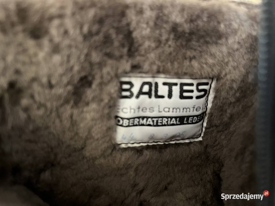 Baltes skórzane buty męskie Lammfell Jastrzębie-Zdrój