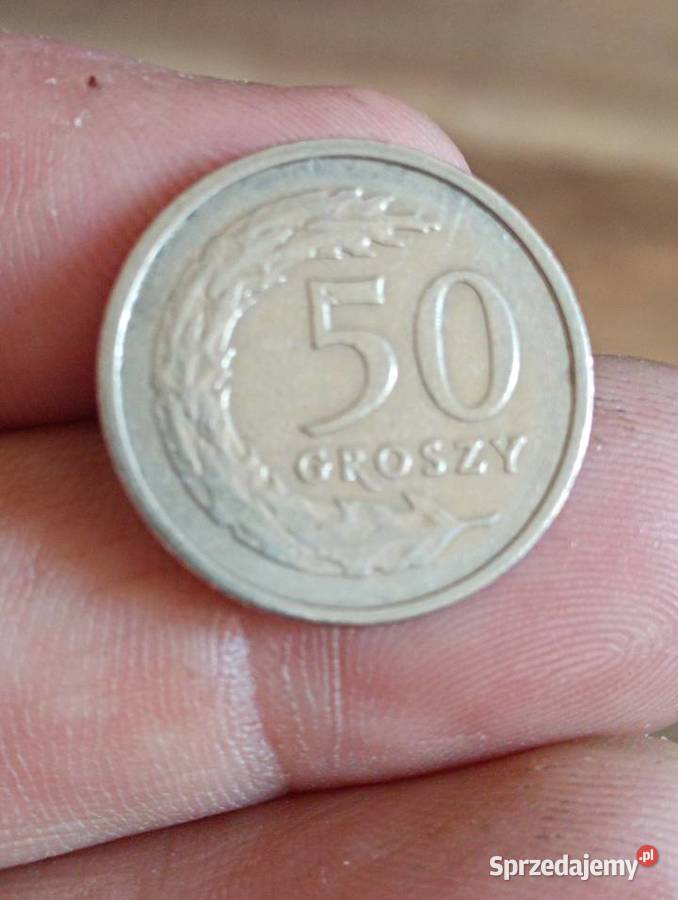 Sprzedam 50 groszy 1990 r lubelskie Chełm sprzedam