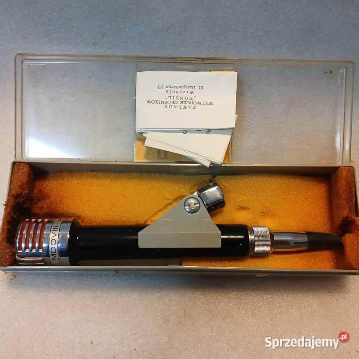 STARY MIKROFON DO MAGNETOFONU MDO VIII UNITRA Skierniewice