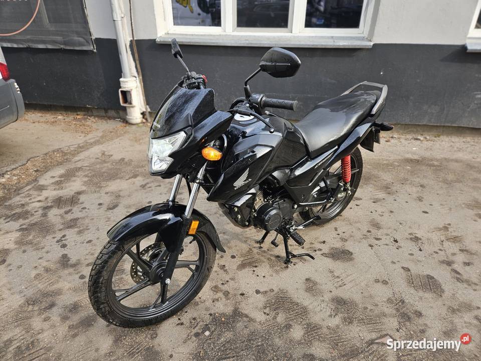 Honda CB125F 2024 kat B nowa zadbana LED Warszawa