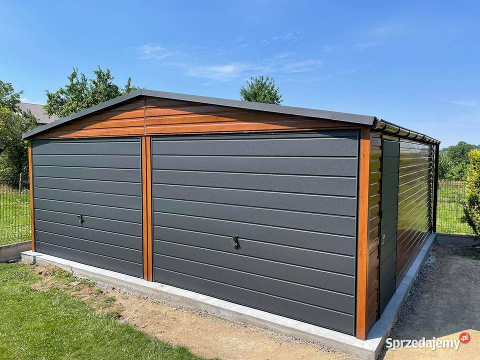 Garaż blaszany Wzmocniony profilami Producent mazowieckie Mińsk Mazowiecki sprzedam