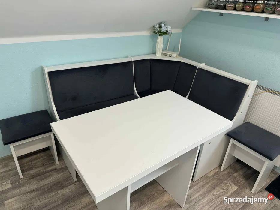 Kuchnia i narożnik komplet piec zlew mikrofala