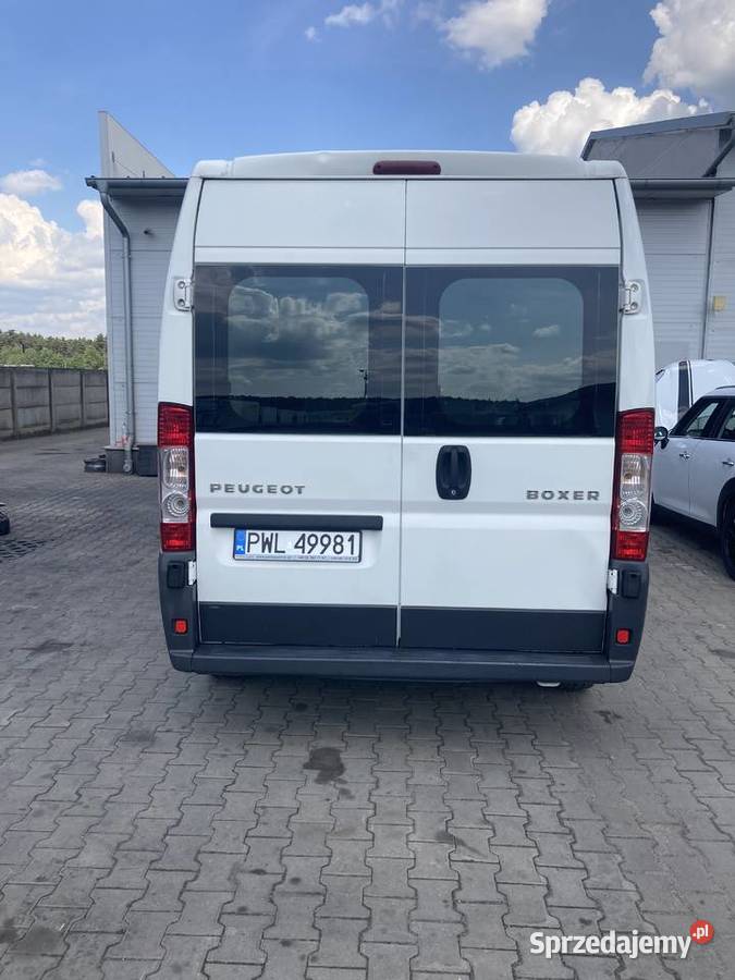 Peugeot boxer 30 hdi 160 pa 2007 r doinwestowany 160KM wielkopolskie Wolsztyn