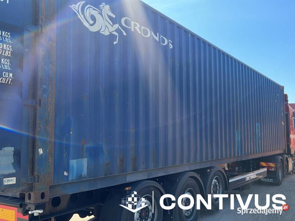 Kontener magazynowy 40 HC 12 metrowy morski Warszawa
