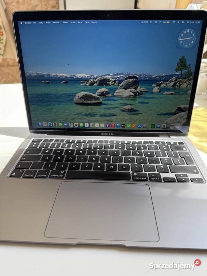 Macbook Air M1 idealny stan sprzedam nowości w łódzkie Konstantynów Łódzki