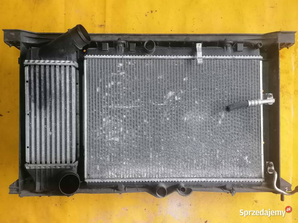 komplet 3 chłodnic obudowa wentylator 20hdi osobowe
