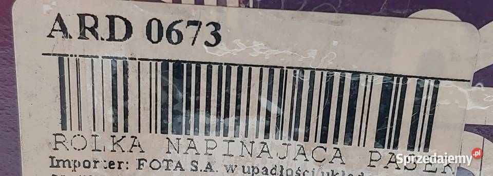 ROLKA NAPINACZA 80X8X26 MERCEDES SPRINTER W124 Mielęcin sprzedam