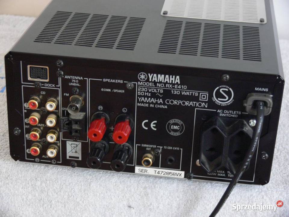 Amplituner Yamaha RXE410 sprawny WYSYŁKA podkarpackie Jasło