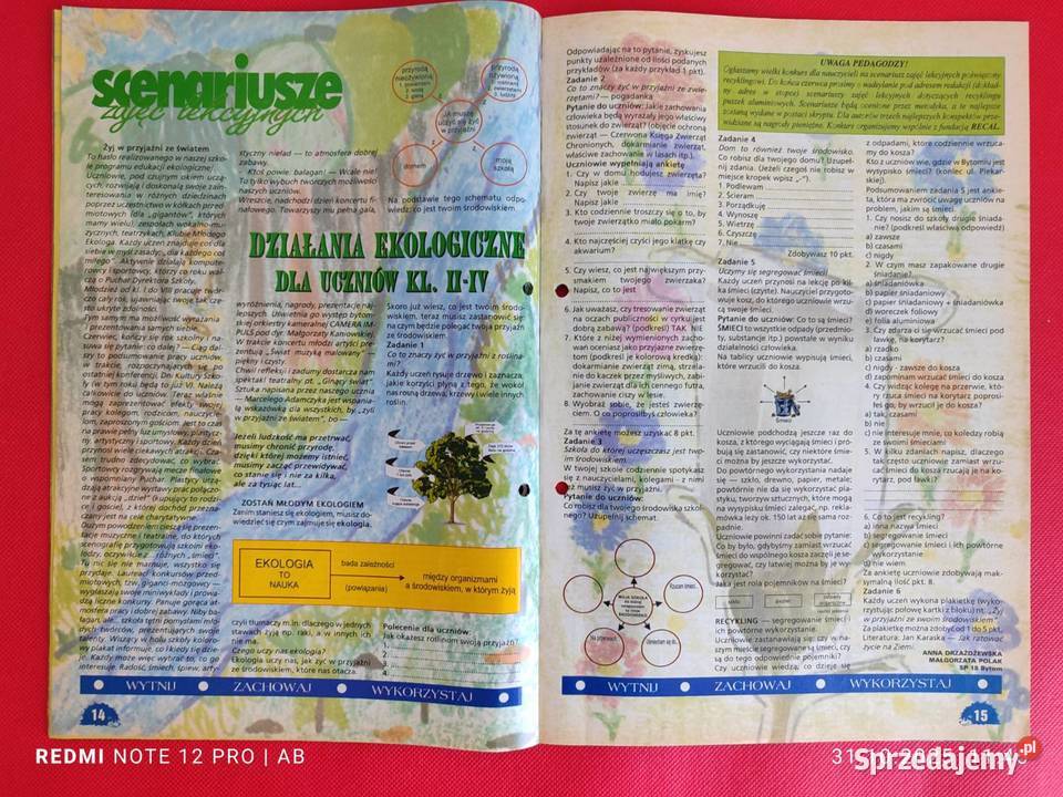 Zielona Liga 1999 3242 miesięcznik przyroda Antykwariat śląskie Katowice
