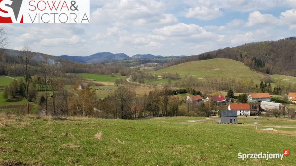 Widokowa działka w Górach Sowich Jugowice