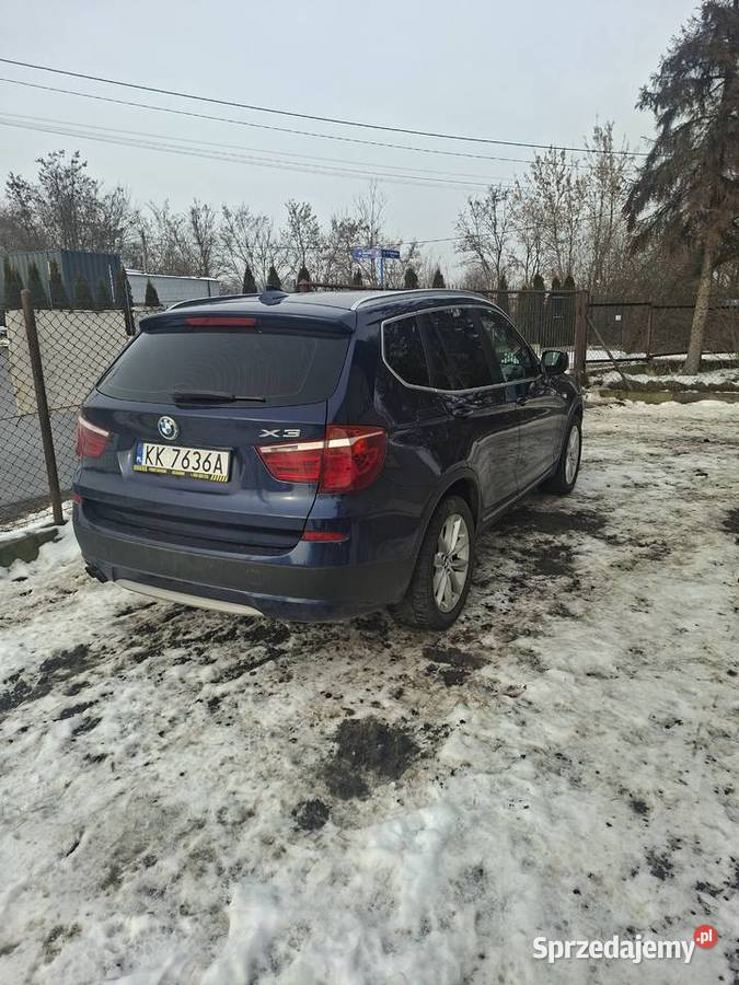 Bmw X3 F25 30D Kraków sprzedam