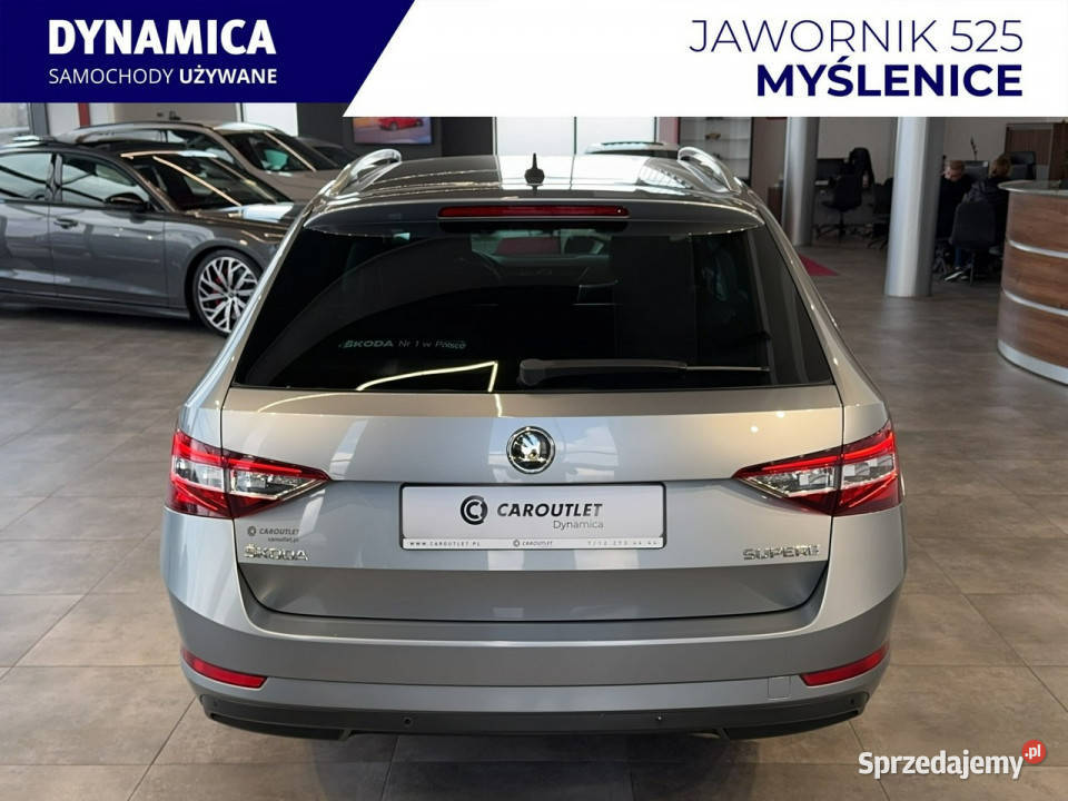 koda Superb Combi Ambition 18TSI 180 M6 2018 r gniazdo SD Myślenice