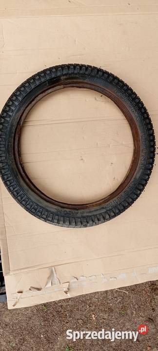 Opona 350x19 zabytkowa wielkopolskie Chodzież sprzedam