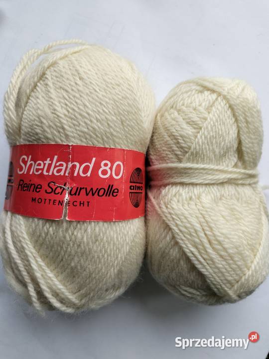 Włóczka Shetland niemiecka Gdynia