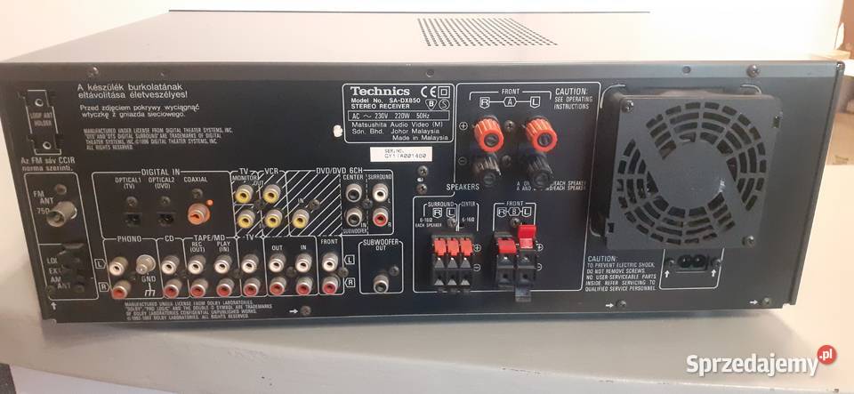 Amplituner Technics SADX850