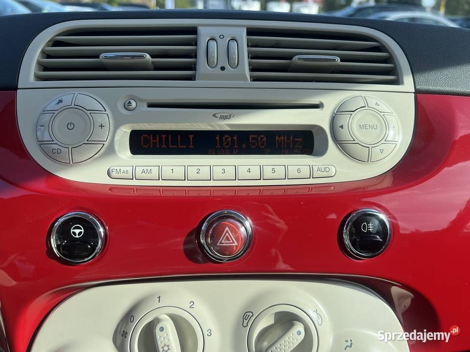 Fiat 500 2014 radio Warszawa