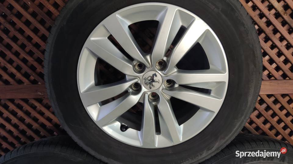 Felgi aluminiowe Peugeot 508308 stan idealny Płock