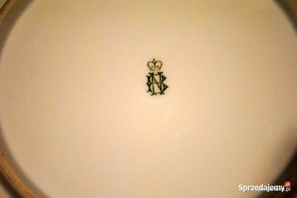 Talerze kobaltowe Sceny biblijne Mała Karczma