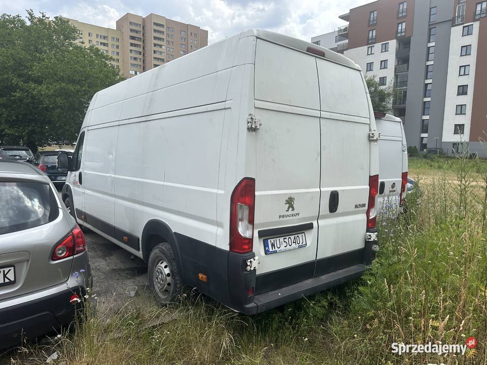 Syndyk sprzeda samochód ciężarowy Peugeot Boxer Pozostałe Warszawa