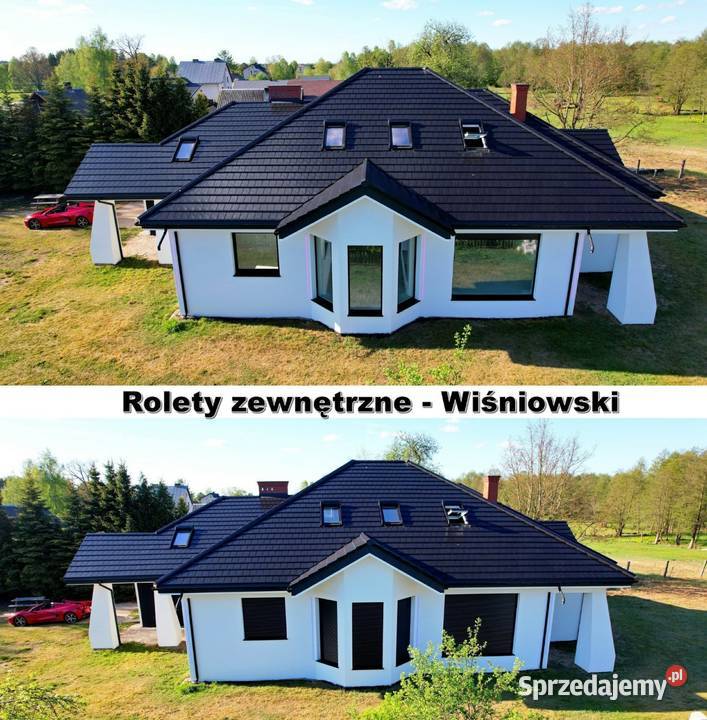 Luksusowa rezydencja z LINIĄ BRZEGOWĄ rzeki mazowieckie Szkwa sprzedam