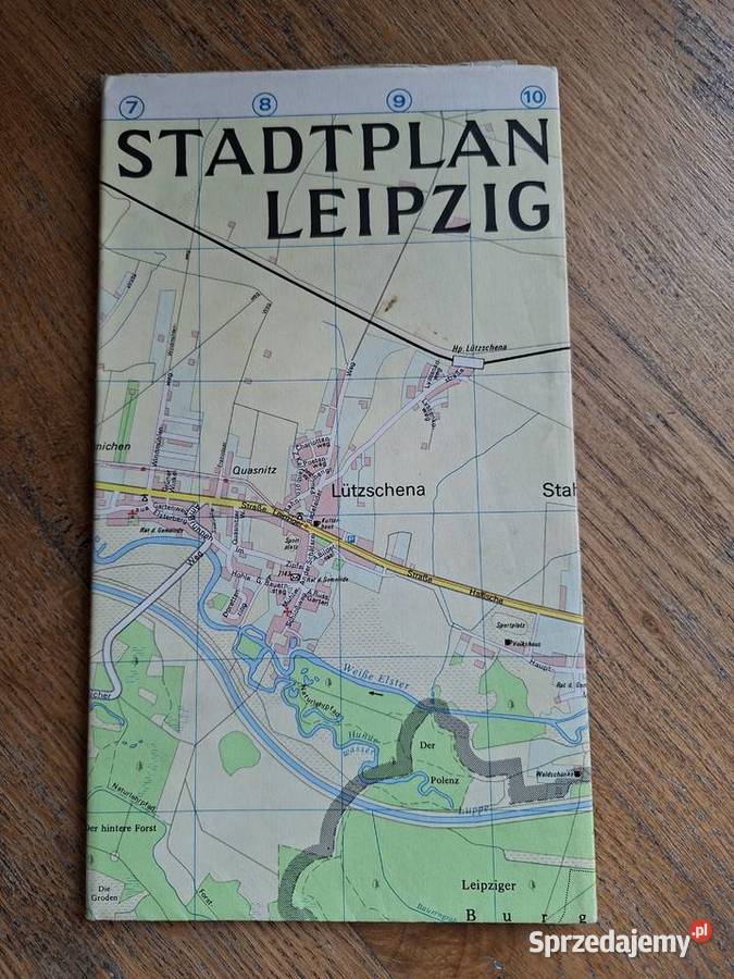 Stadtplan Leipzig 115 000 małopolskie Kraków