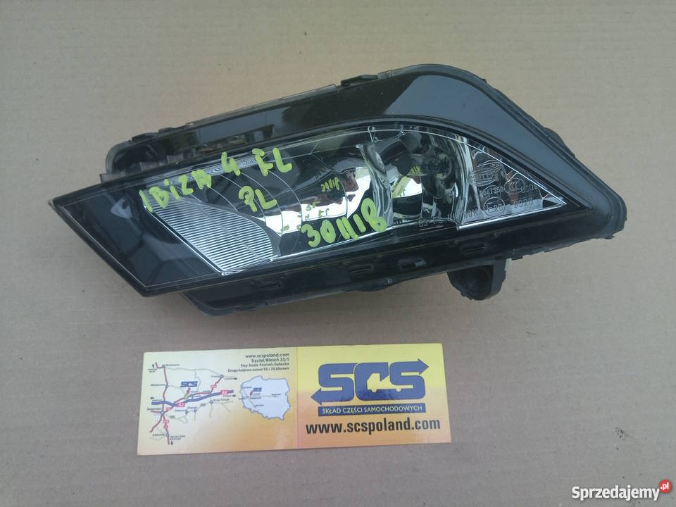 SEAT IBIZA IV 4 LIFT FL HALOGEN REFLEKTOR Bieleń