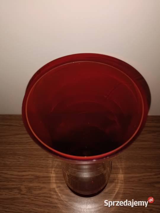 Wazony szklane kolorowe Porcelana i szkło Tychy