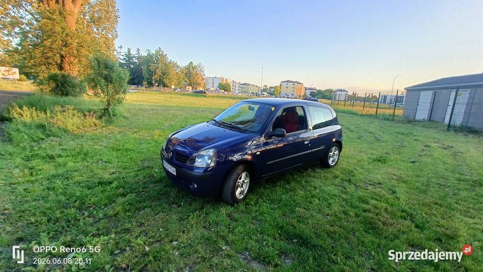 Renault Clio 2 cupe 12 2004r mazowieckie Siedlce