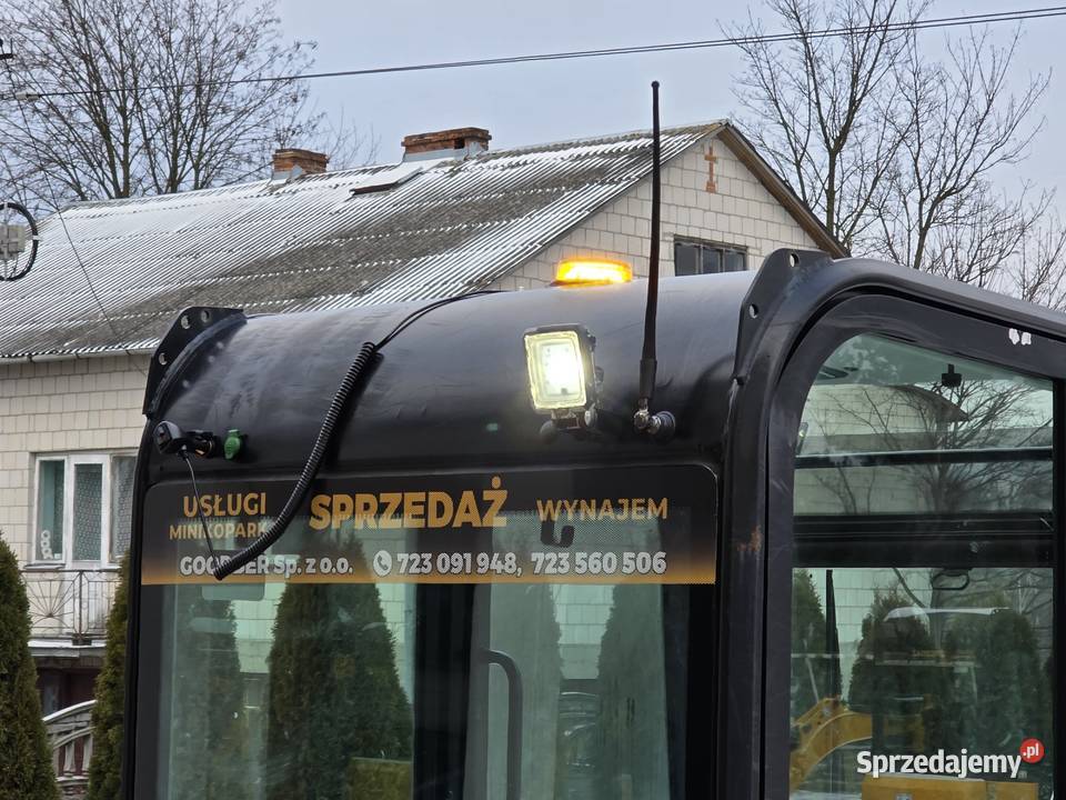 JCB 16 C1 mini koparka 3 łyżki szybkozłącze Rok produkcji 2022 Maszyny budowlane Bieliny